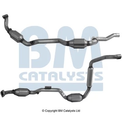 BM90791H CATALYST DB ML320 LEFT SIDE  