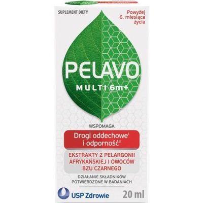 PELAVO Multi 6m+ Krople, 20ml