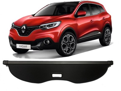 Nowa шторка багажника czarna renault kadjar фото №1