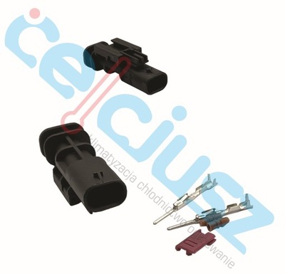 Штекер котушка кондиціонера chevrolet 2-pin фото №1