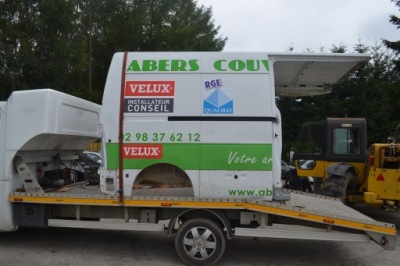 Bok крила правий задня дах renault master l3h2 max iii 3 4 iv 2018r фото №1