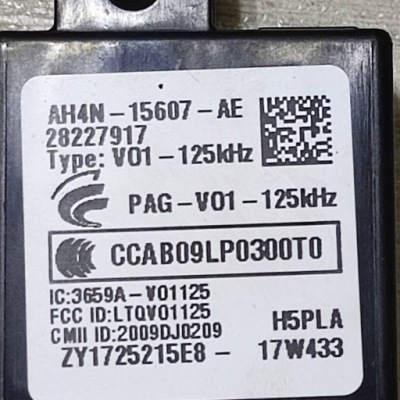 Jaguar xf x260 2018 модуль / блок управления система запуска бесключевого фото №1