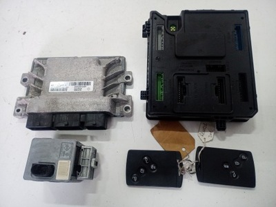 Бортовой компьютер набор renault zoe 237d40124r фото №1