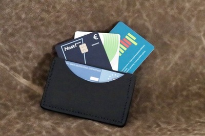 KARTOWNIK WIZYTOWNIK cardholder na 3 karty skóra