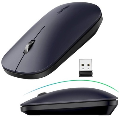 Ugreen, myszka bezprzewodowa komputerowa, mysz do komputera USB 4000 DPI