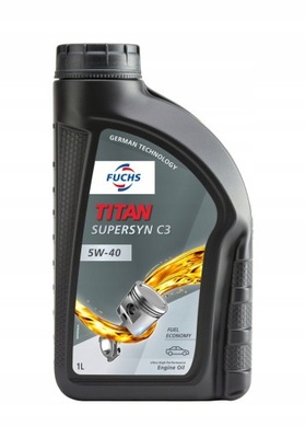 FUCHS TITAN SUPERSYN C3 5W-40 1L VW 505 00/ 505 01