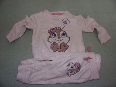 Dres z króliczkiem 3-6M Disney