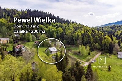 Dom, Pewel Wielka, Jeleśnia (gm.), 154 m²