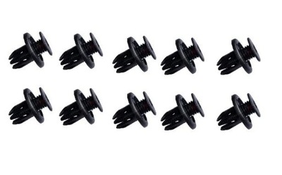 PASADORES ESPÁRRAGOS 10MM CUBREPASOS DE PARAGOLPES PROTECCIÓN BRIDA DE UMBRAL PARA BMW HONDA MINI  