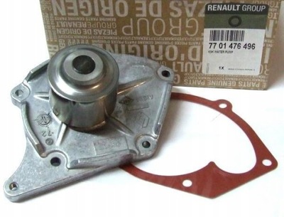 Насос wody renault dacia 1.5 dci k9k 7701476496 оригінальний номер оригінал фото №1
