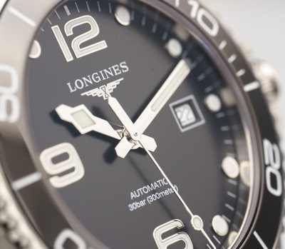 LONGINES HydroConquest 43 mm L3.782.4.56.6 Black D