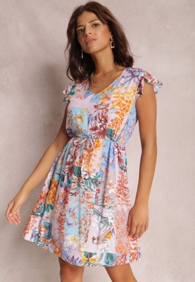 Jasnofioletowa Sukienka XL