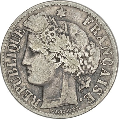 13.FRANCJA, 2 FRANKI 1870 A