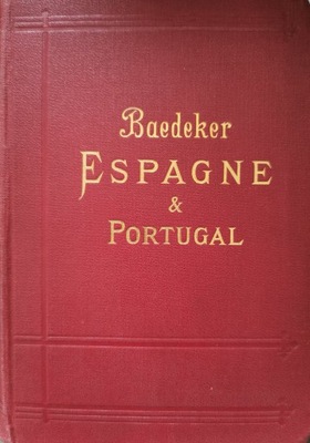 Baedeker Espagne & Portugal 1908