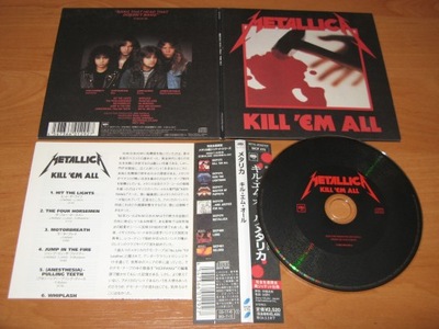 METALLICA - Kill'em All - wyd MINI LP JAPAN