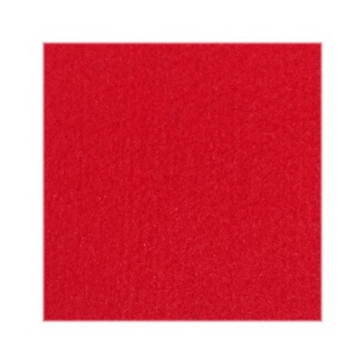 FILC czerwony MIĘKKI 3mm 300g/m2 50x100 cm