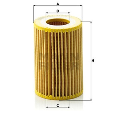 FILTRO ACEITES MANN-FILTER HU 712/9 X  