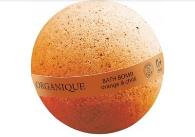 Organique Orange & Chilli 170g kula do kąpieli