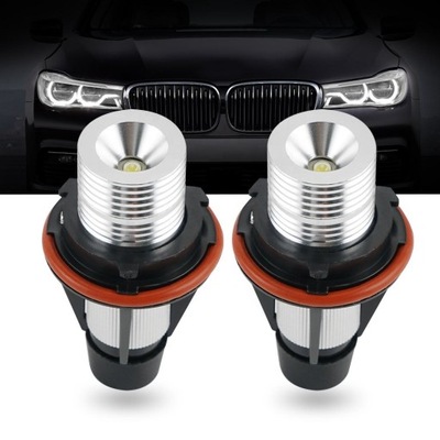 DIODO LUMINOSO LED ANILLOS MARKER LUZ FARO 10WAT BMW 1 5 E39 E65 E60 E87 E53  