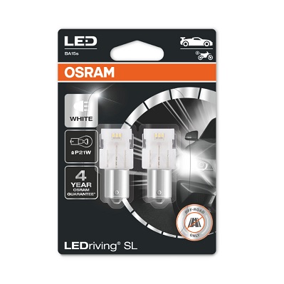 ŻARÓWKA OSRAM LED P21W 12V 1,9W BA15S 2 SZT