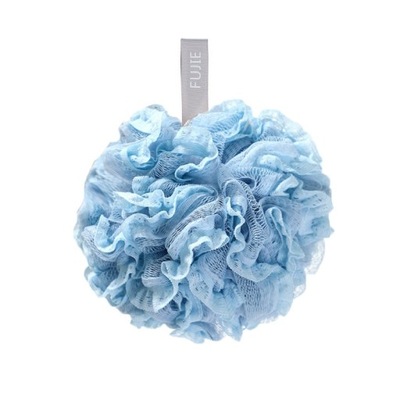 ECARLA - Szczotka gąbka do mycia ciała na mokro XL, kolor niebieski