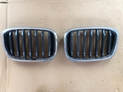 Bmw x3 x4 g01 g02 решітка радіатора решітка  решітка радіатора ліва + права фото №1