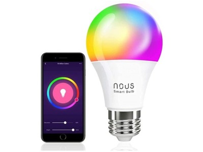 Inteligentna żarówka LED NOUS P3 9W E27 WiFi