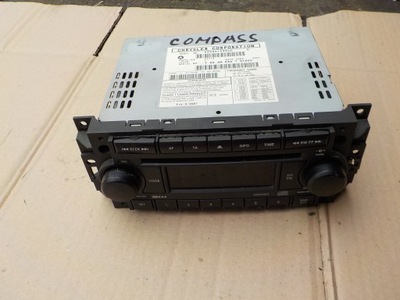 RADIO CD JEEP COMPASS I 07R P05091509AG  