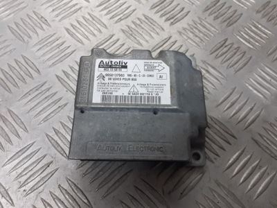 Модуль датчик подушек подушка безопасности czysty citroen оригинальный номер 9658137980 фото №1