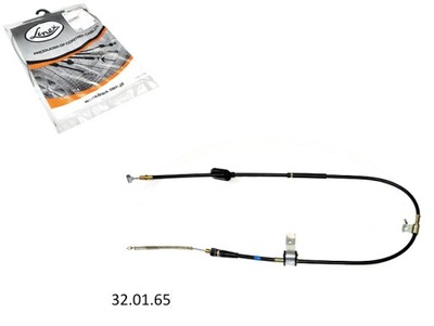 CABLE DE FRENADO DE MANO PARTE TRASERA P OPEL AGILA SUZUKI WAGON R + 1.0-1.3D  