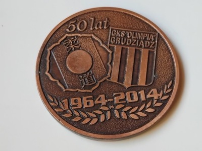 MEDAL 50 LAT GKS OLIMPIA GRUDZĄDZ