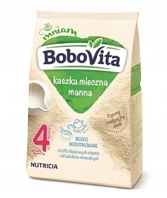 BOBOVITA KASZKA MLECZNA manna 230g