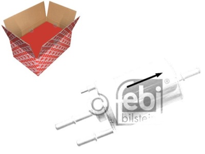 Фильтр топлива audi vw febi bilstein фото №1
