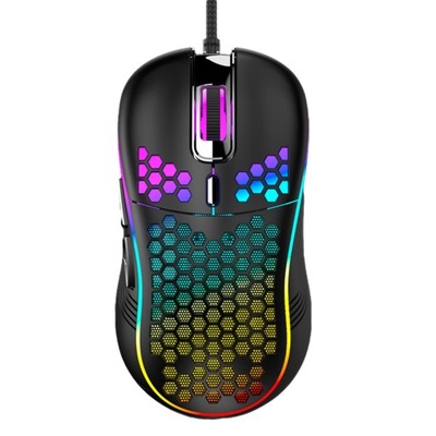 Mysz komputerowa myszka gamingowa do gier podświetlana RGB