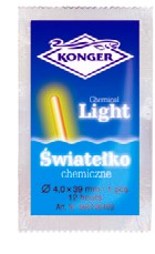 Świetliki wędkarskie Konger 4mm 2szt