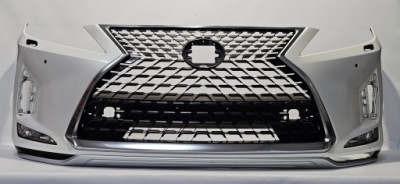 Бампер передний решётка радиатора lexus rx iv lift 19- pdc фото №1