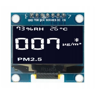 Wyświetlacz OLED 1.3" SH1106 biały SPI