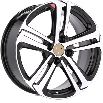 ALLOY WHEELS (TITANIUM) 17 FOR CITROEN DS4 CROSSBACK I FACELIFT DS5 XANTIA 2 PCS. XSARA N FACELIFT  