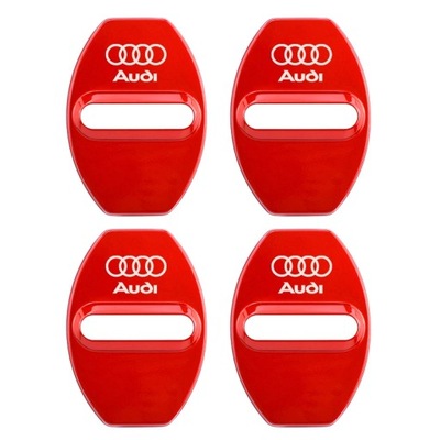 4 PIEZAS PARA AUDI TT A1 A3 A4 A5 A7 A8 Q3 Q5 Q7 S3 S4 TTS RECUBRIMIENTO DE CERRADURA DE PUERTA COCHE  