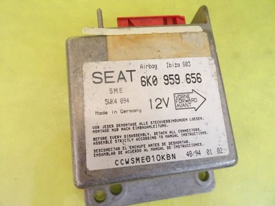 Модуль датчик подушка безпеки seat ibiza ii 6k0959656 nr1811 фото №1