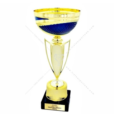złoto niebieski Puchar 34 cm + GRAWER GRATIS