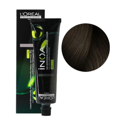 Loreal Inoa 6.13 60g ciemny popielaty złoty blond farba do włosów