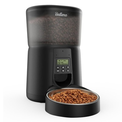 4L Automatyczny Dozownik karmy dla kotów i psów, 4 posiłki dziennie