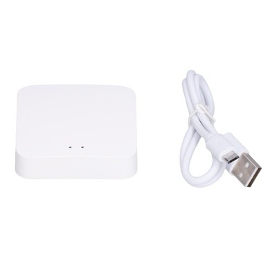 Dla Tuya ZigBee Bluetooth WiFi Hub Gateway Zasilany przez USB