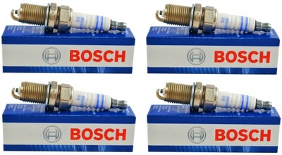 BOSCH СВІЧКИ ЗАПАЛЕННЯ VW PASSAT B5 FL 2.0 4 ШТ