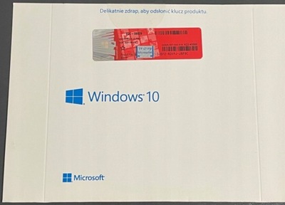 Windows 10 Professional PL Licencja