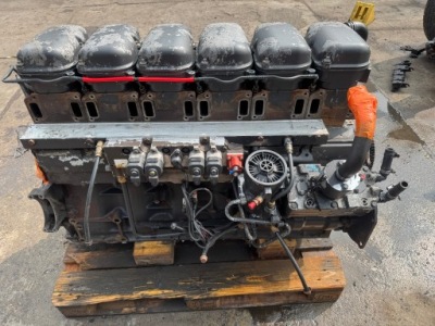 Двигатель блок двигателя dc12 15 e5 scania r 420 фото №1