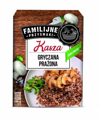 Kasza gryczana prażona Familijne Przysmaki 400g