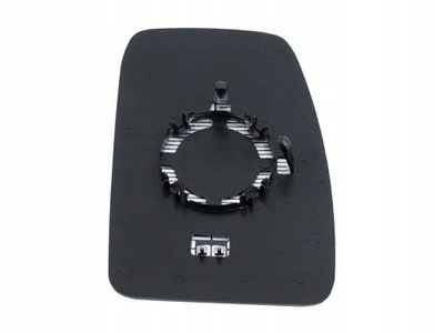 Вкладыш зеркало левый с подогревом opel movano b, renault master iii фото №1