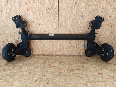 Балка задняя peugeot 207 тормозные барабаны фото №1